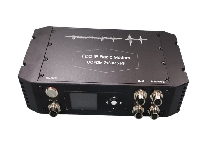 Van FDD IP Radio Richtingcofdm de Lange afstandtransmissie van de Modem Tactische Bi