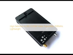 High Definition H.265 COFDM Video Transmitter 1500MHz lichtgewicht