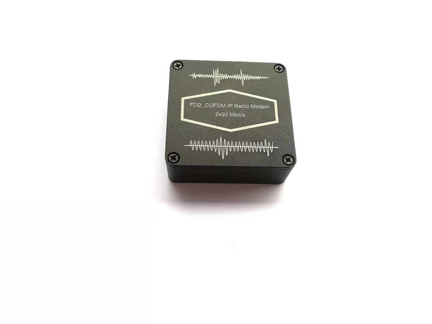 De lage Duw van de Latentie9w 2500MHZ Mini Size COFDM Zendontvanger RS232 te spreken